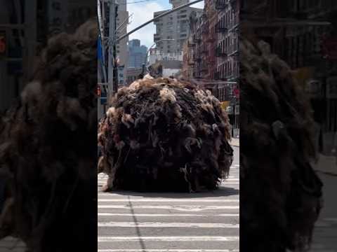 The streets of NYC are in a hairy situation