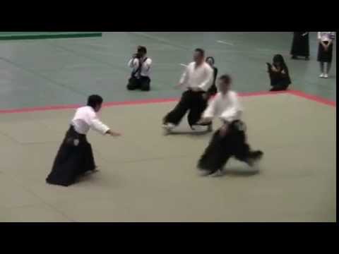 The 52nd All Japan Aikido Demo. Ikuhiro Kubota Shihan (8th dan) 第52回全日本合気道演武大会、窪田育弘師範演武