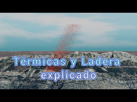 Thermals, or how to gain altitude in hang gliding