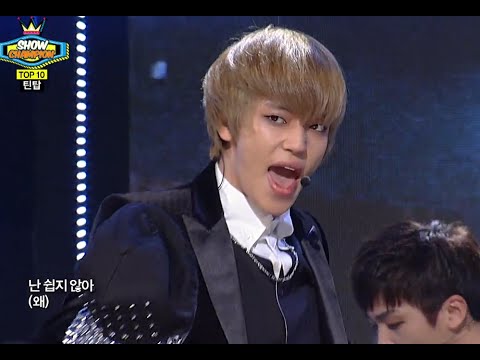 TEEN TOP - Missing, 틴탑 - 쉽지않아, Show Champion 20141015