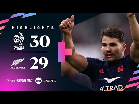 THRILLER! 🍿 | France 30-29 New Zealand | Autumn Nations Series Classic Highlights