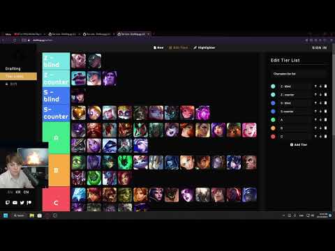 Glimpse of LS Worlds support tier list 13.19