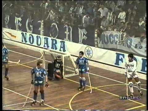 Coppa Italia Finale di Ritorno - Hockey Novara Roller Monza 4-3 1987/88