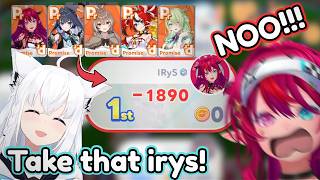 Fubuki Hits the Rarest Hand in Pokajan and IRyS Loses Instantly