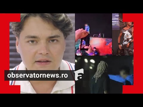 Reacţia lui Selly după ce un copil a fost îndemnat de un artist să sară de pe scenă, la Beach Please