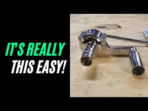 How To Change A Tire The Easy Way! Lug Nut Torque Multiplier -  # #wheels #tires #mechanic