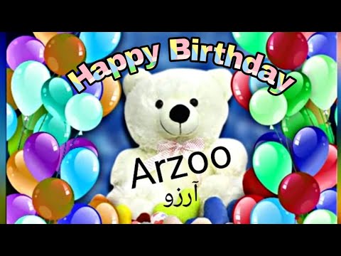 Arzoo | Happy Birthday Arzoo 🎂 🎉 | Birthday Wishes 🕯️| #Shorts