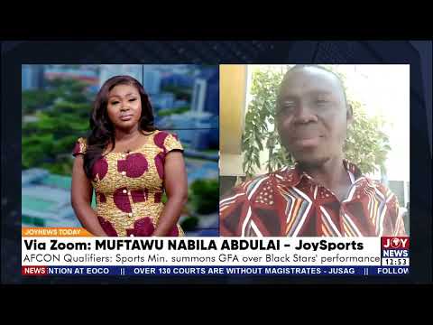 AFCON Qualifiers: Sports Minister summons GFA over Black Stars' performance