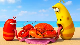 Download lagu Seafood party 🦐🦑🦀🐟 Larva Cartoons 2025 🍟 Best Cartoon Movie 🥟 New Animation Movies 2025 mp3