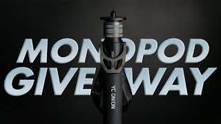 Best MONOPOD for Video YC ONION Pineta + GIVEAWAY