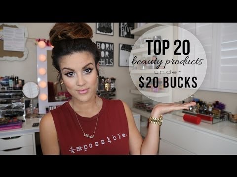 Top 20 Beauty Products Under $20 Bucks