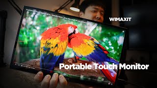 Portable Touch Monitor to Boost Your Productivity - WIMAXIT