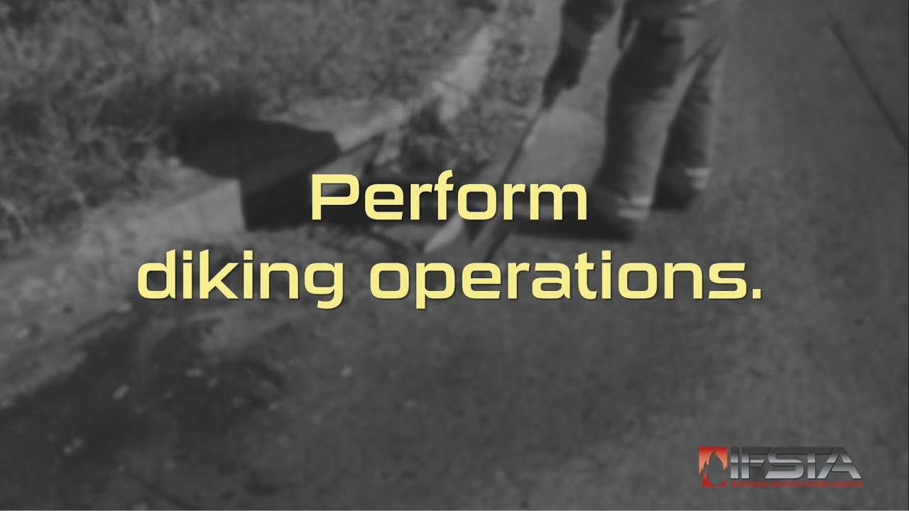 HazMat First Responders 5th - Perform Diking Operations