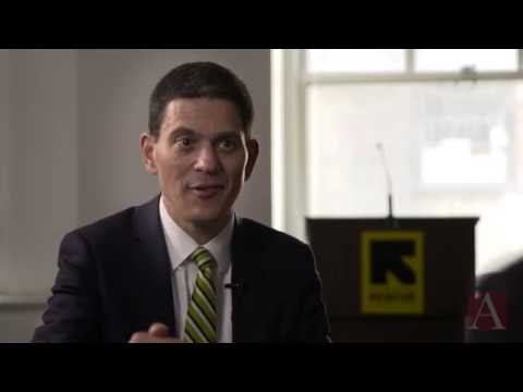 AMERICA Interviews | David Miliband
