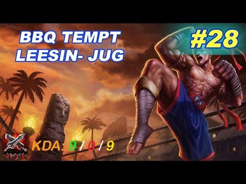BBQ Tempt Lee Sin - 9-0-9 - KR League of Legends Highlights