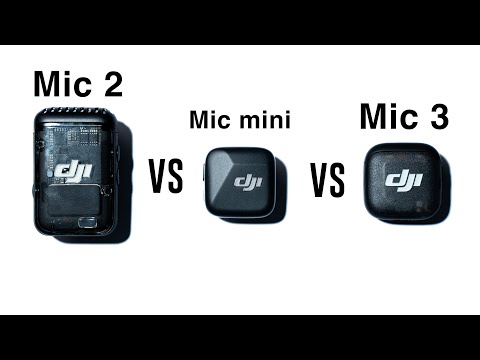 DJI Mic 3 vs Mic 2 vs Mic Mini | Which Should You Buy?