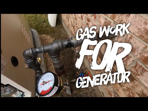 Gas Work For Generator | Plumbing Vlog