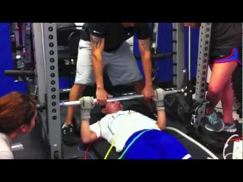 Eddie Moreno C-2/C-3 Complete SCI Using Sports Stem Machine at Beyond The Chair