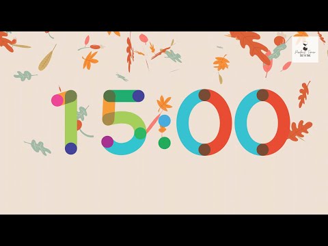 15 Minute Timer | Fall Leaves | Music