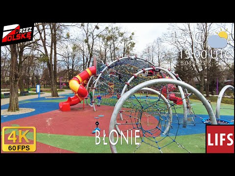 4k POLAND🚶🏽‍♂️#WALK ~ BŁONIE 🛝 ~ 60fps #PrzezPolskę