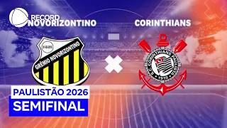 Novorizontino enfrenta o Corinthians pela semifinal do Paulistão neste sábado (28)