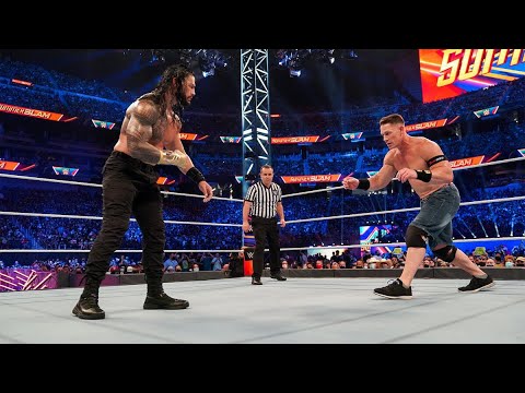 JOHN CENA vs ROMAN REIGNS [TITLE MATCH] @WWE @WWG-one @YouTube @Shorts #romanreigns #johncena