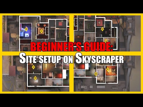 Site setup on Skyscraper | Rainbow Six Siege Beginner's Guide (Operation Commanding Force Y8S1)