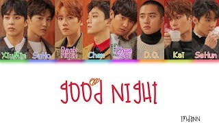 EXO - Good Night |Sub. Español + Color Coded| (HAN/ROM/ESP)