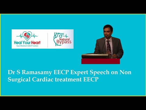  Dr S Ramasamy EECP Expert Speech on Non Surgical Cardiac treatment EECP