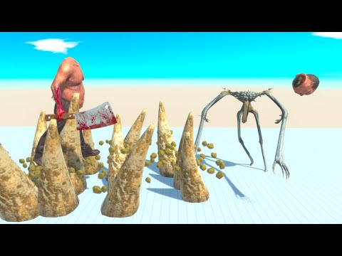 Headless Hulk against Every Stickman Unit - Animal Revolt Battle Simulator