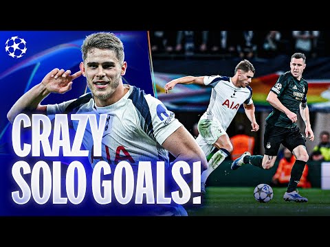 GREATEST Champions League Solo Goals! 😮