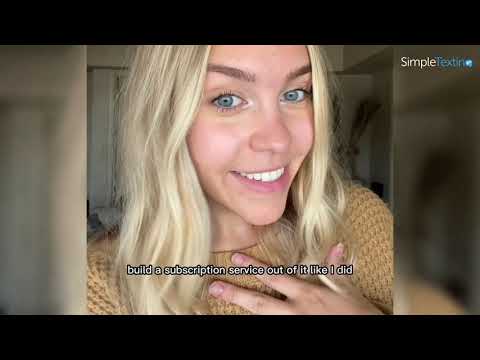 How to set up automatic text messages?