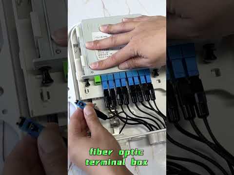 Look!! Fiber Optic Terminal Box