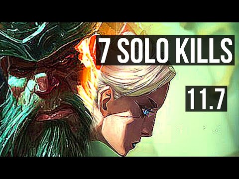 GANGPLANK vs CAMILLE (TOP) | 12/1/8, 2.8M mastery, 7 solo kills, 800+ games | EUW Master | v11.7