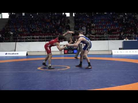 AWF CUP 2017 / 55 kg bronze medal match juniors freestyle