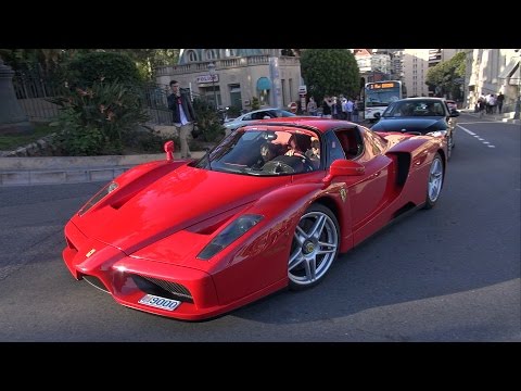 Ferrari Enzo - Exhaust Sounds in Monaco!