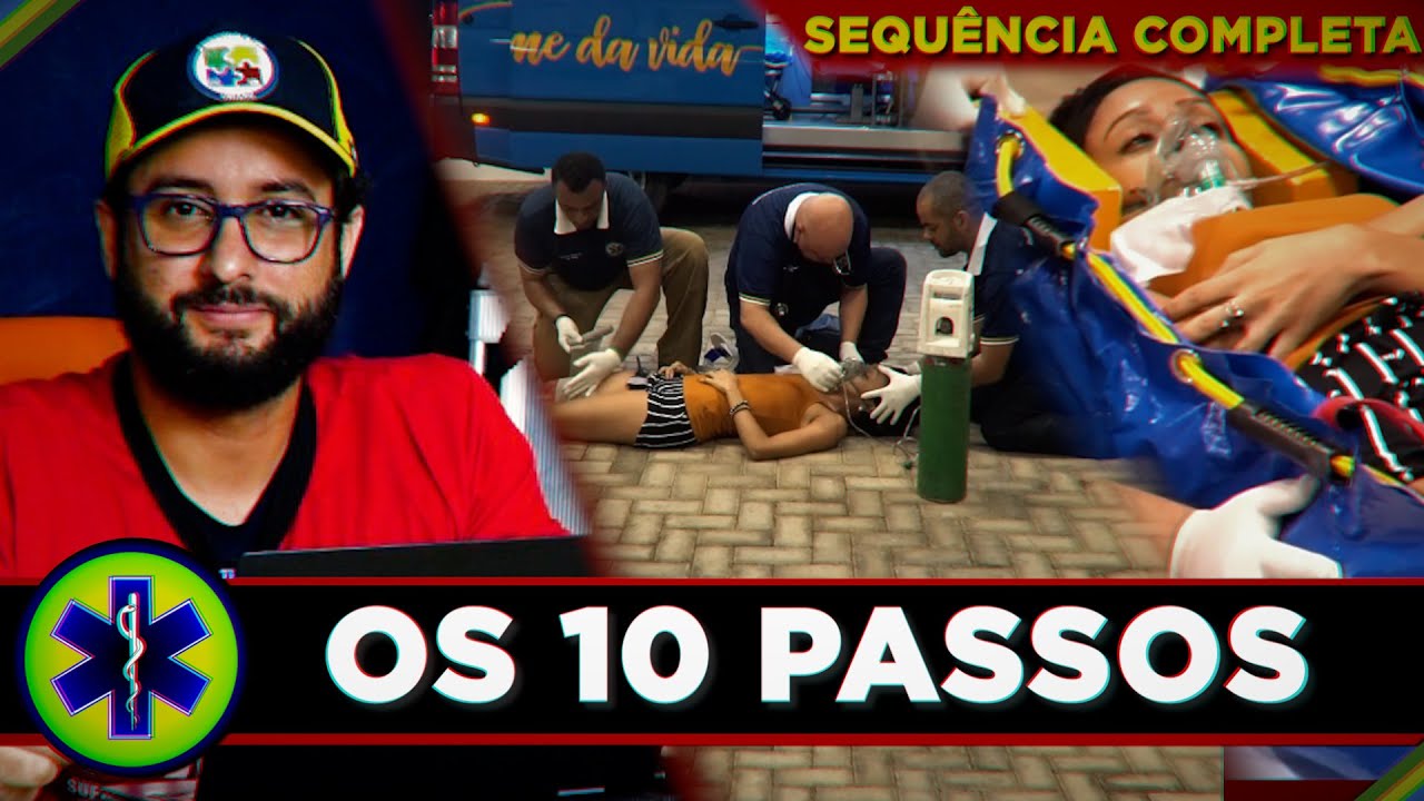 Os 10 Passos para atender uma vítima de Politrauma no APH | Sequência completa