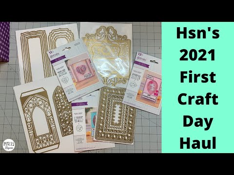 My First 2021 HSN's Craft Day Haul - Part1