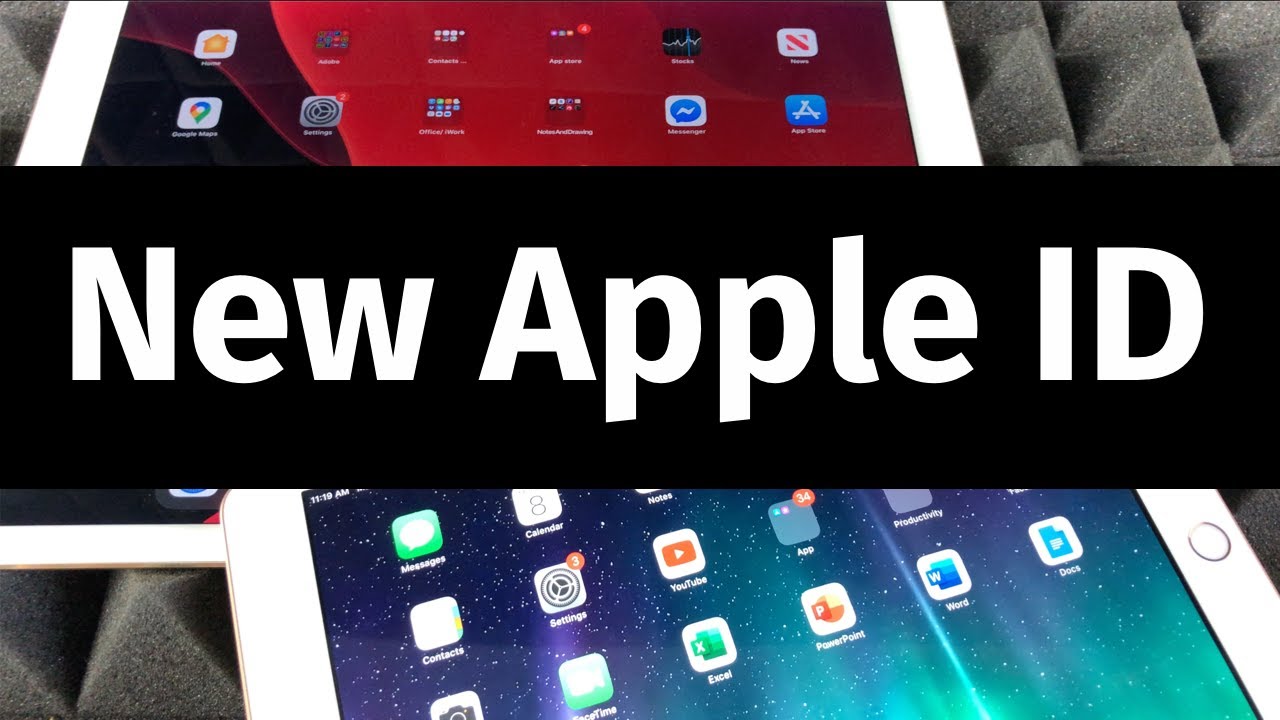 How to Create an Apple ID for iPad, iPad mini, iPad Air, iPad Pro | new iCloud account