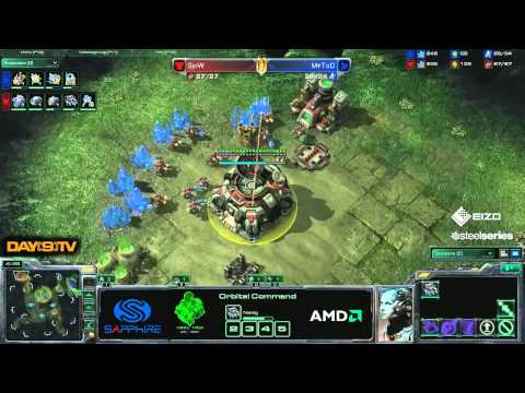 ToD (P) vs Sjow (T) G2 Dreamhack Winter Group 7 - Day 2