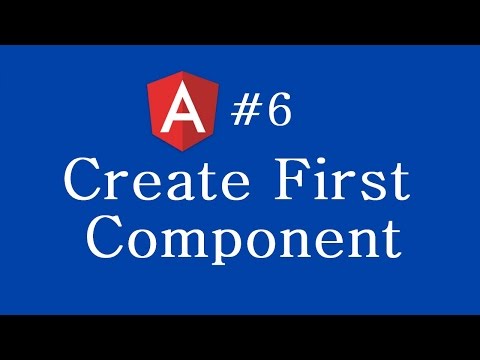 Angular 2 Tutorial 6 Creating Your First Component