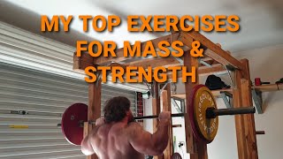 My Top 4 Exercises For Mass Building and Strength - Garage Gym Powerlifting