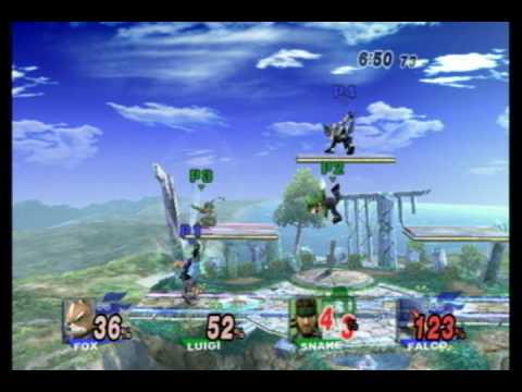 Herb 3: GF Kismet (Falco) and Reflex (Fox) vs. Billie (Snake) and Big Lou (Luigi) 1 - SSBB