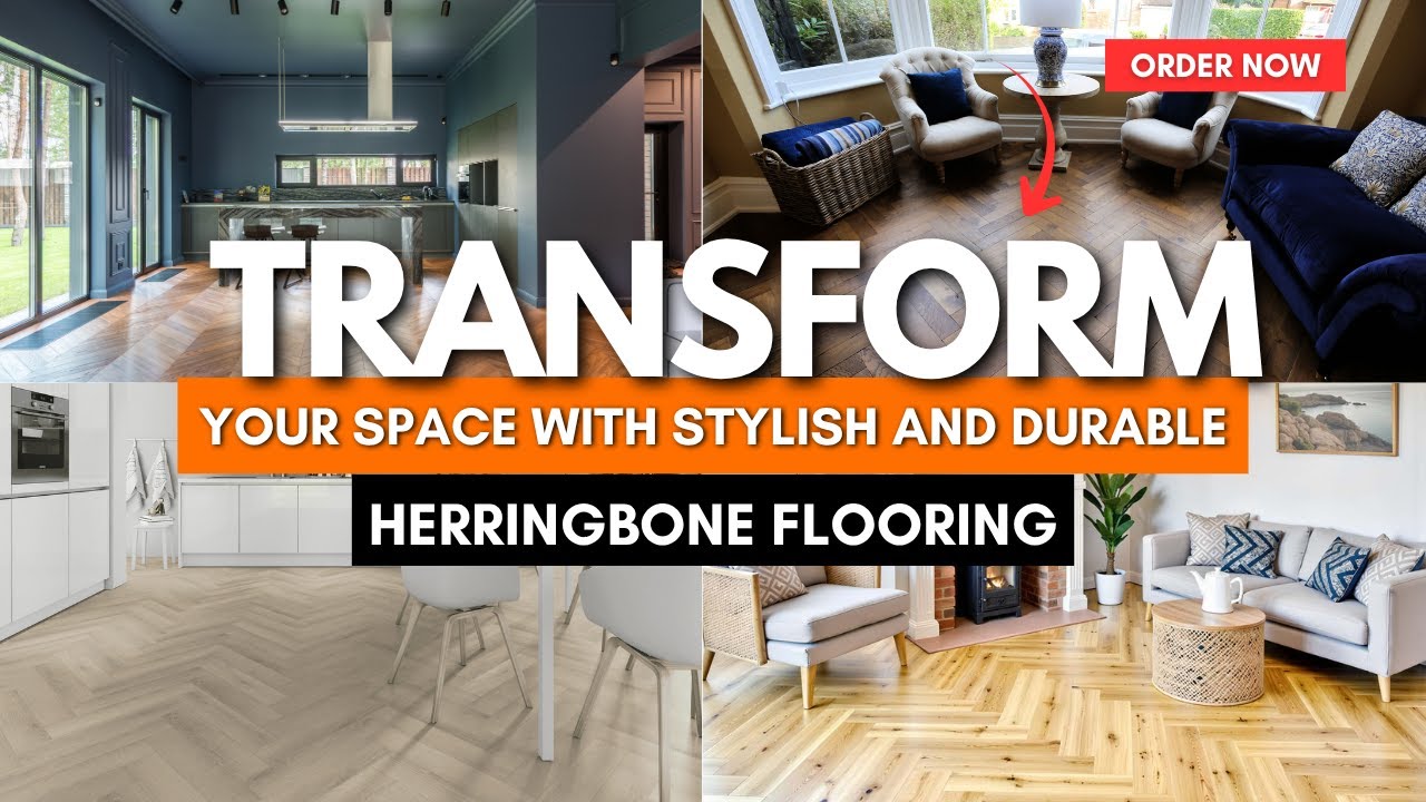 Transform your space with stylish and durable Herringbone flooring