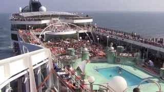 preview picture of video 'Cruise Ship Review: MSC Magnifica (3 day mini-cruise from Hamburg to Southampton) - September 2014'