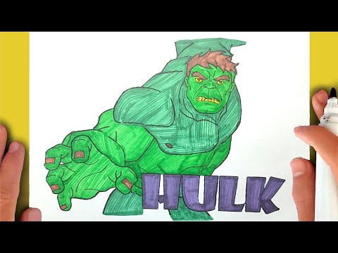 How To Color Hulk | Hulk Coloring pages