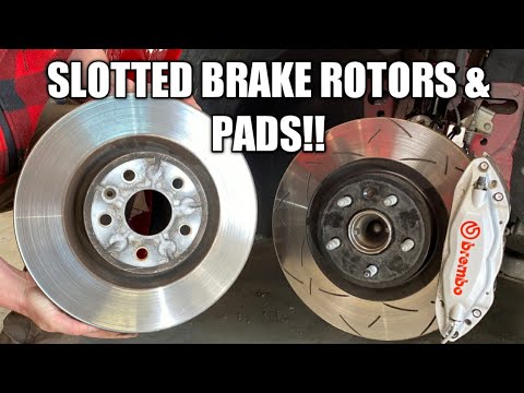 Holden Commodore VF SSV Brakes Upgrade | DBA Slotted Rotors and Brake Pads