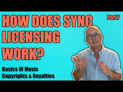 How does sync licensing work? Basics of Music Copyrights & Royalties Pt 7