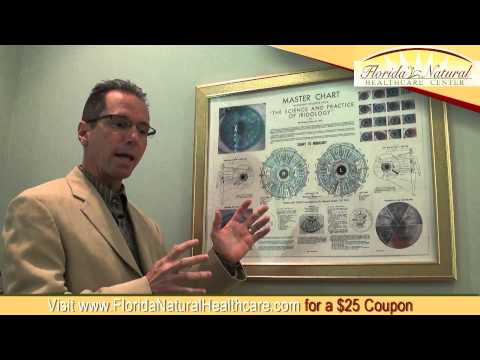 IRIDOLOGY  Iris Diagnosis by Dr  Aaron Chadwick, Florida Nat