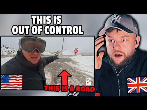 Brit Reacts to America’s INSANE Blizzard Happening RIGHT NOW!